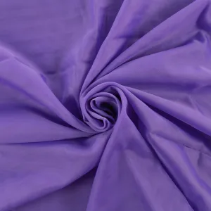 10 yards x 118" Flame Retardant (FR) Voile Sheer Fabric Roll/Bolt - Purple