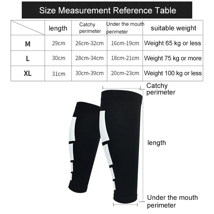 2 PCS Sports High Elastic Outdoors Climbing Basketball Knee Support Guards, Size: L (Black)