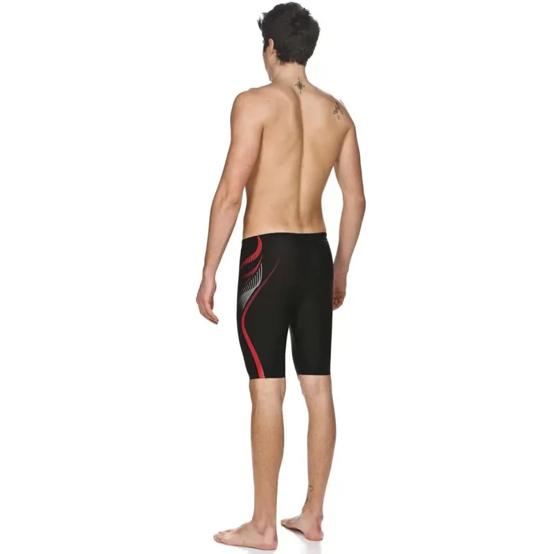 Arena - Flow Mens Jammers - Black/Red