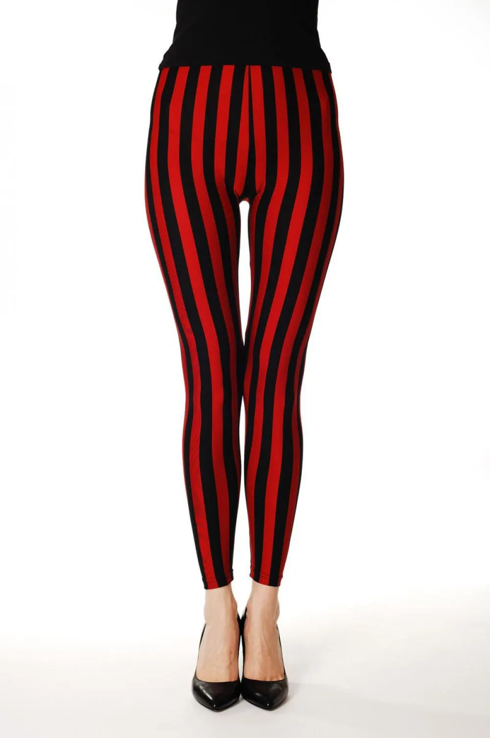 Black & Red Strips