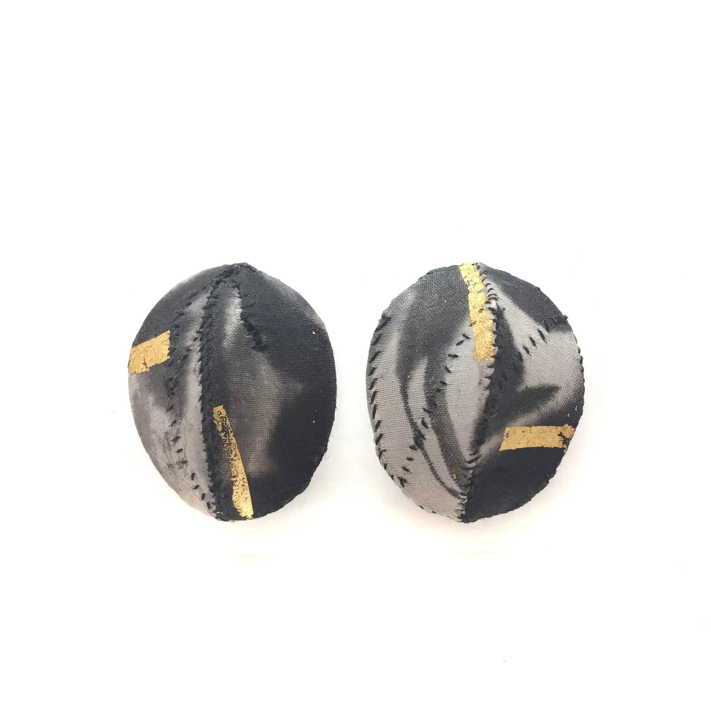 Black and White with Gold Dome Posts