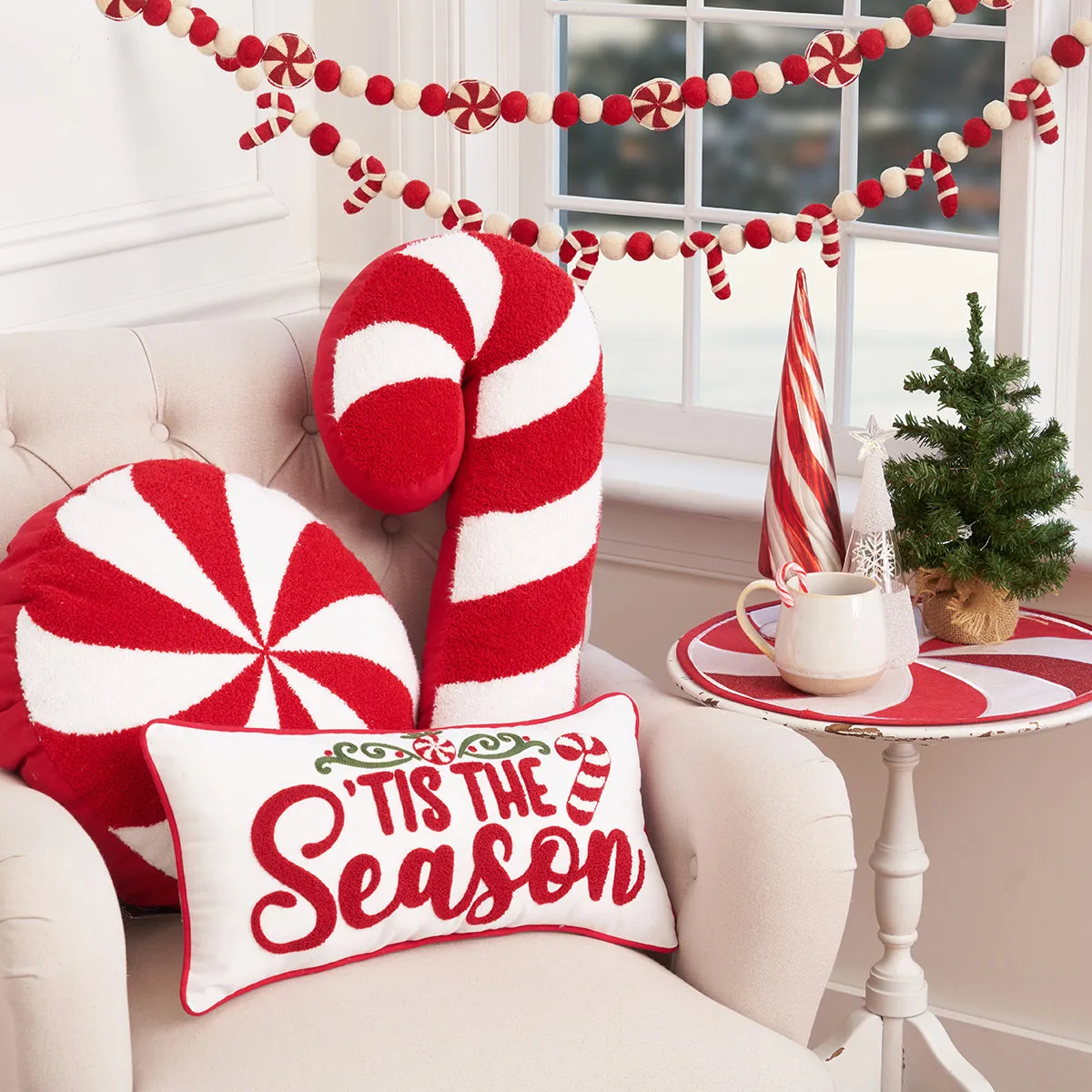 Candy Cane Garland