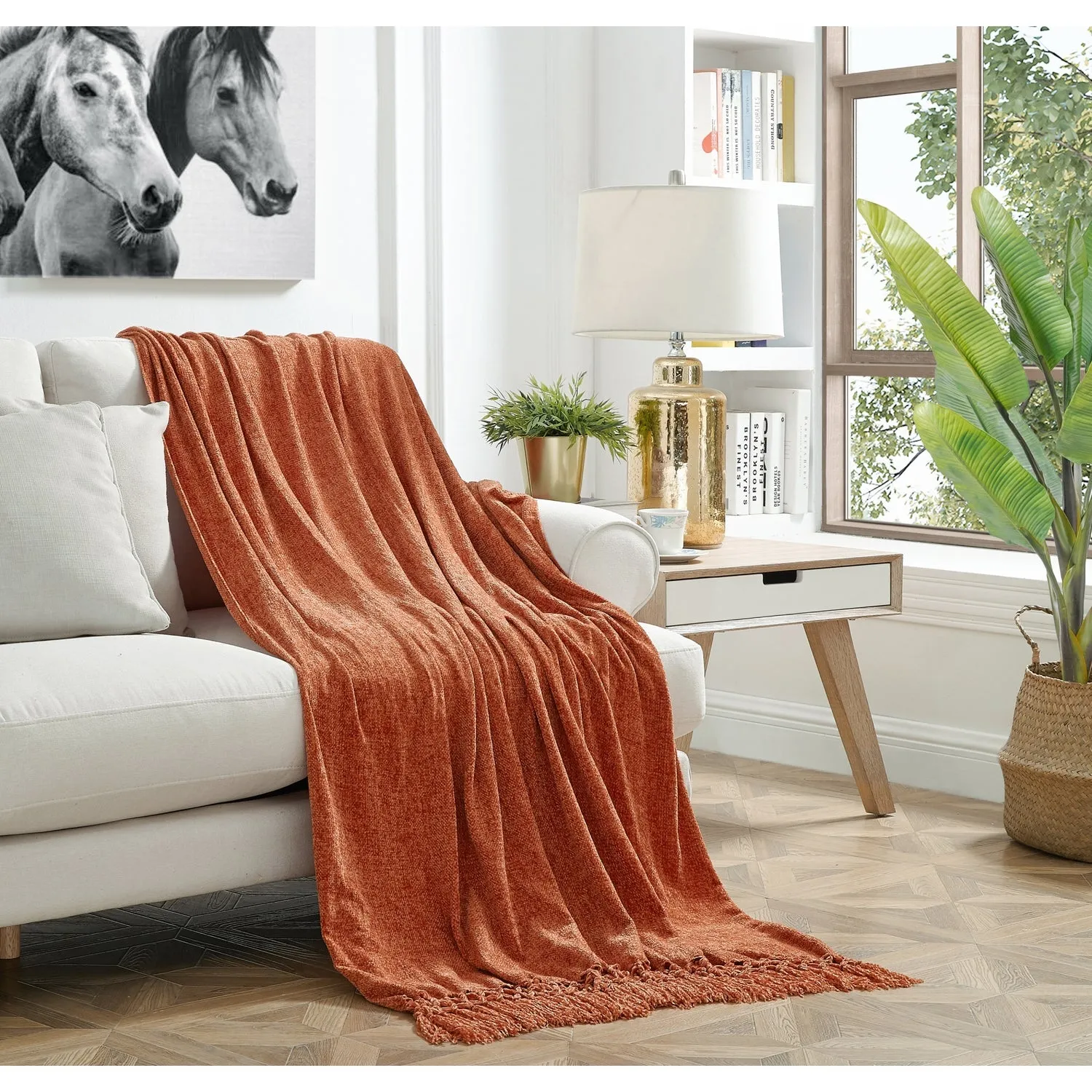 Carl Chenille Throw