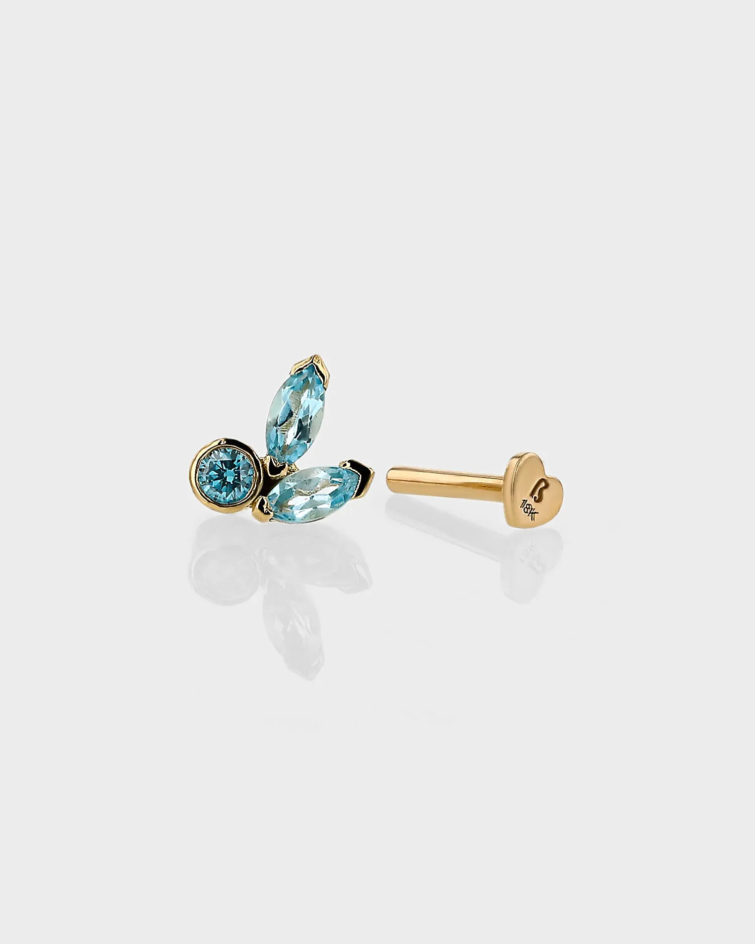 Cerulean Cartilage Earring