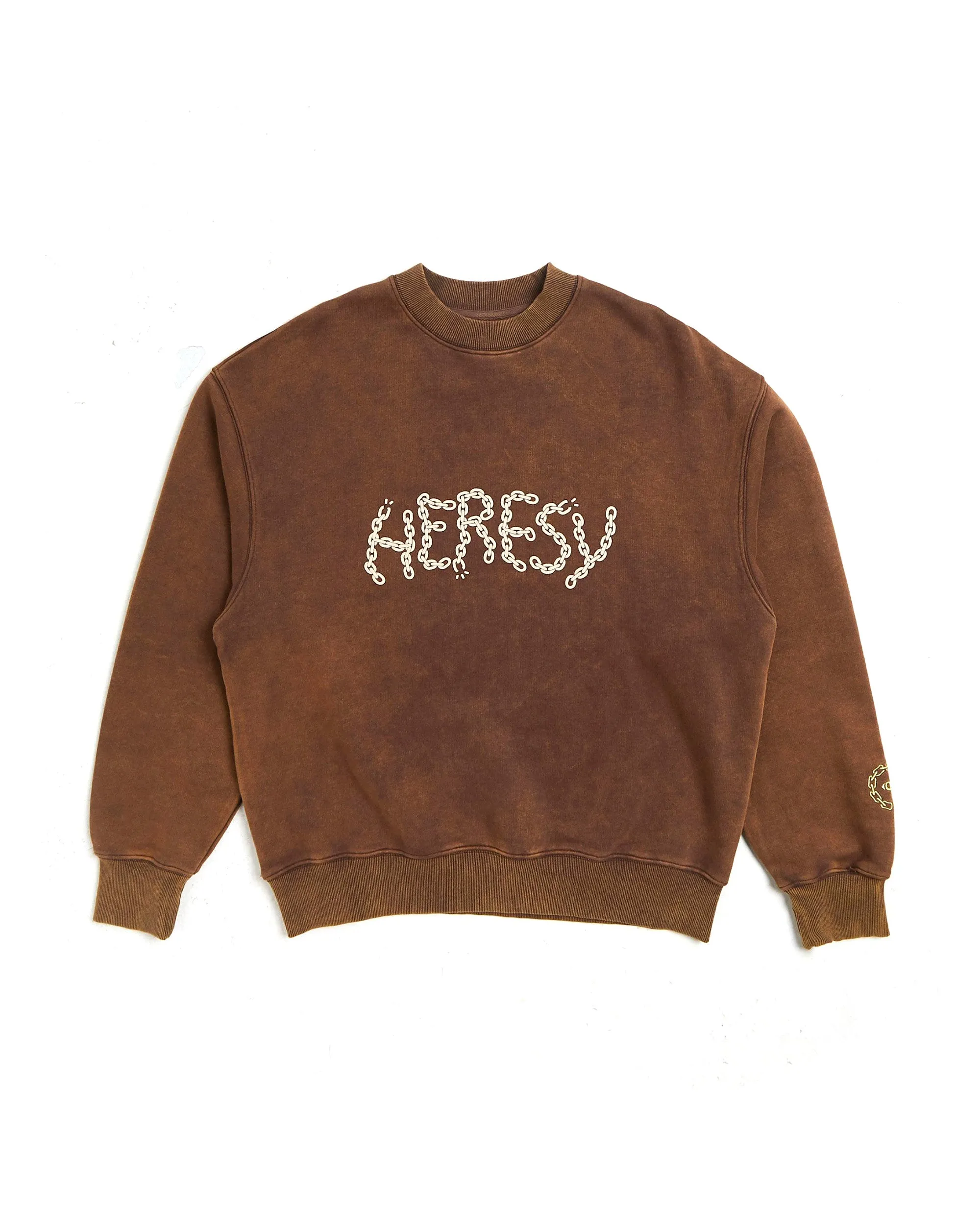 Chain Sweatshirt - Brown