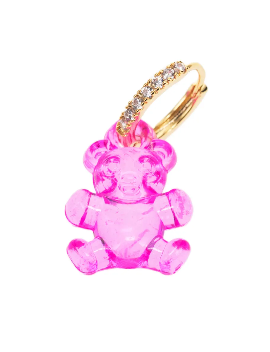 CHEWY BEAR EARRING (SINGLE)