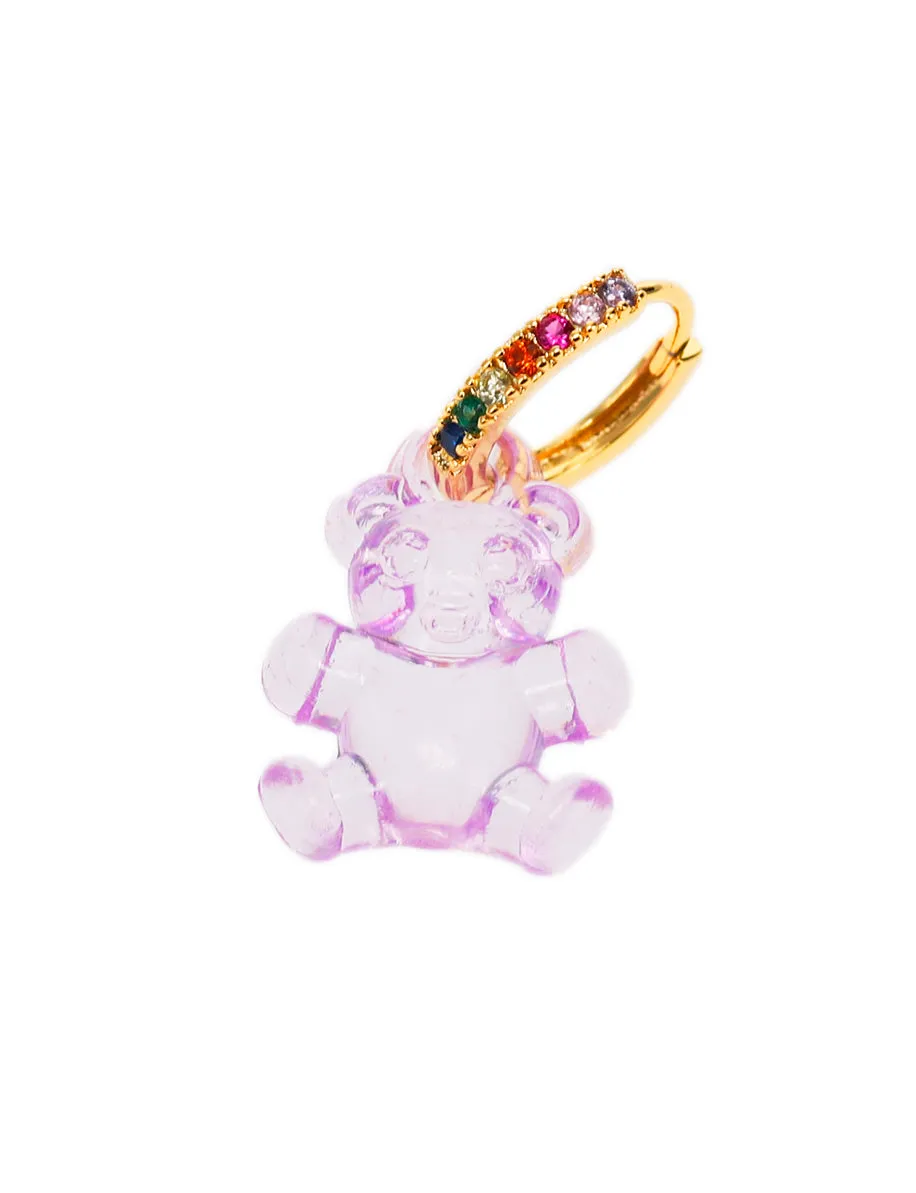 CHEWY BEAR EARRING (SINGLE)