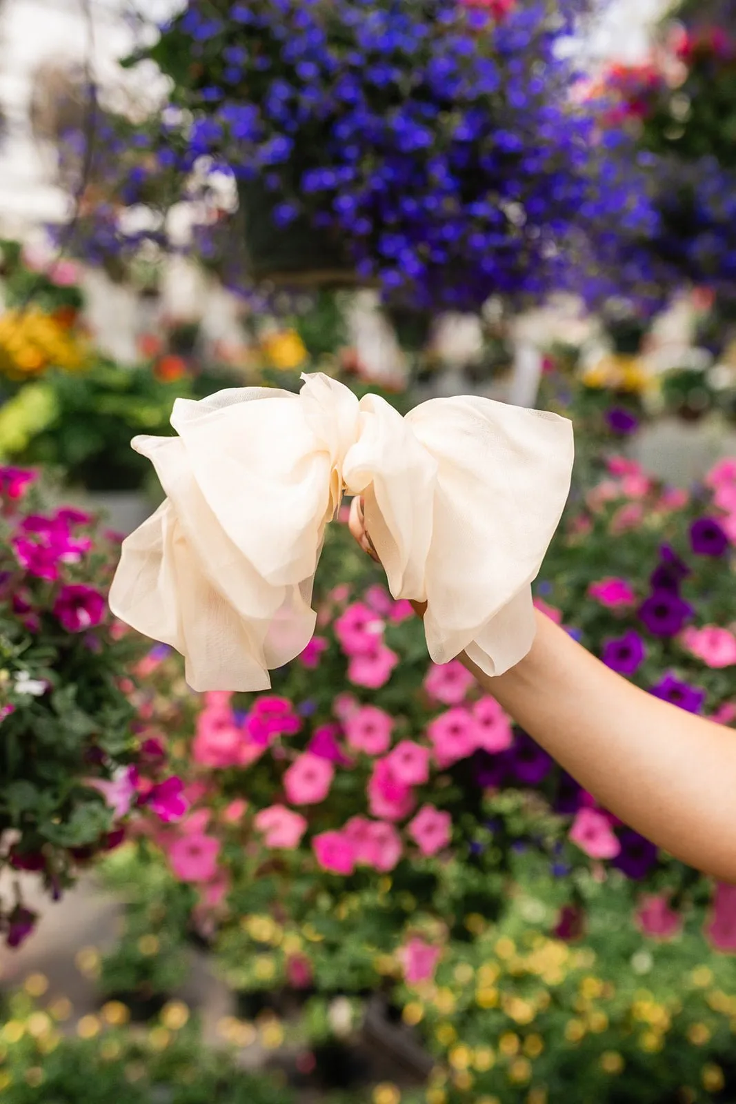 Chiffon Bow Barrette - Multiple Colors