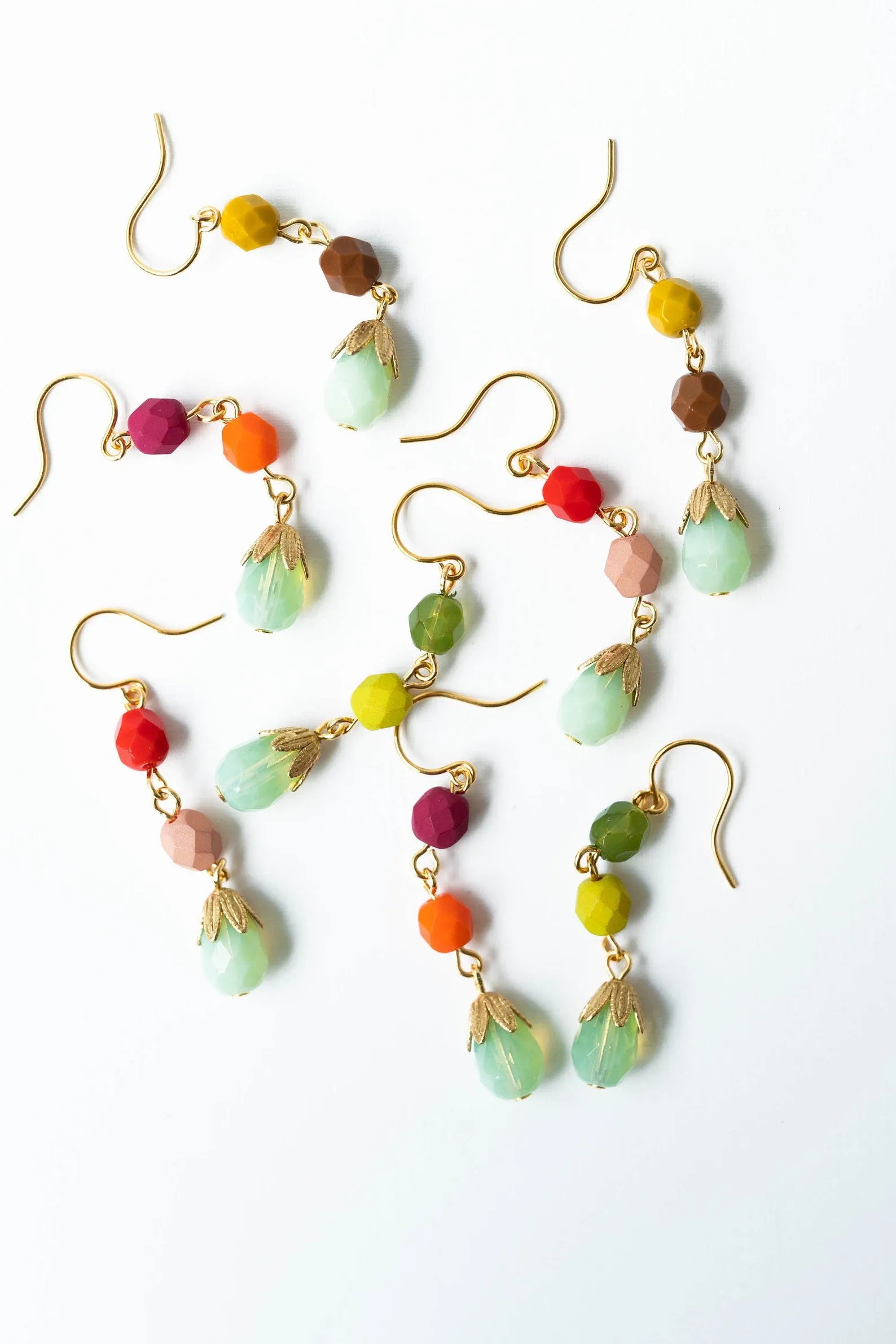 Colorful Bead Earrings