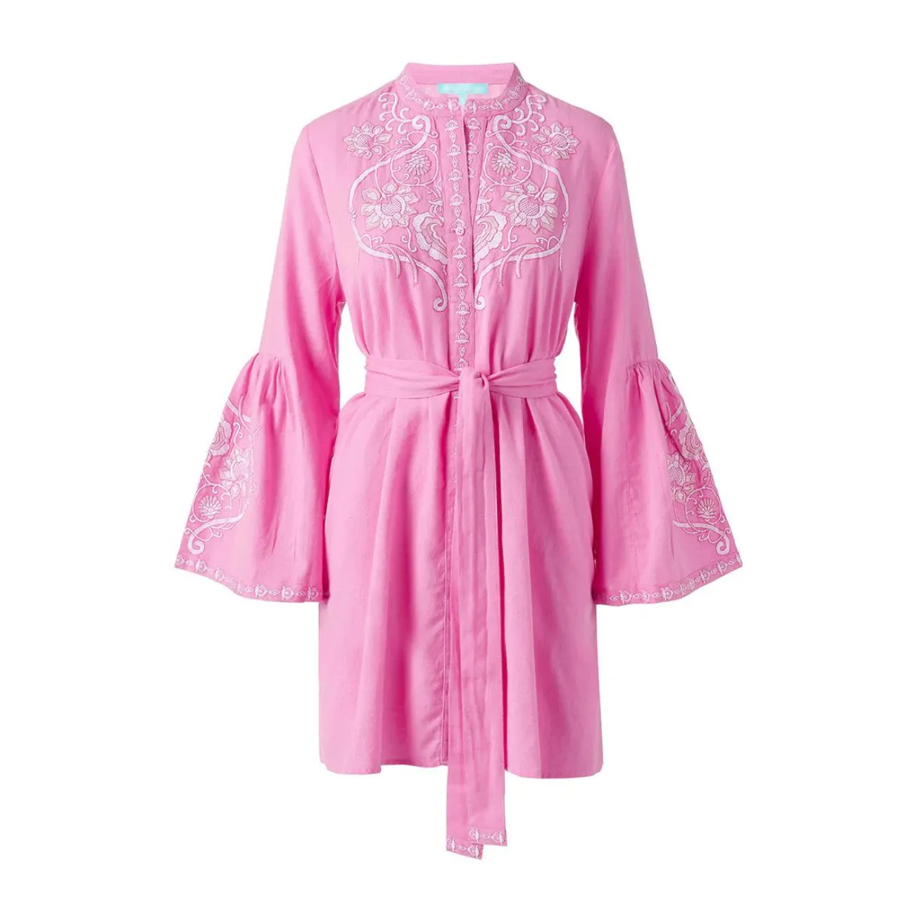 Everly Pink/White Kaftan