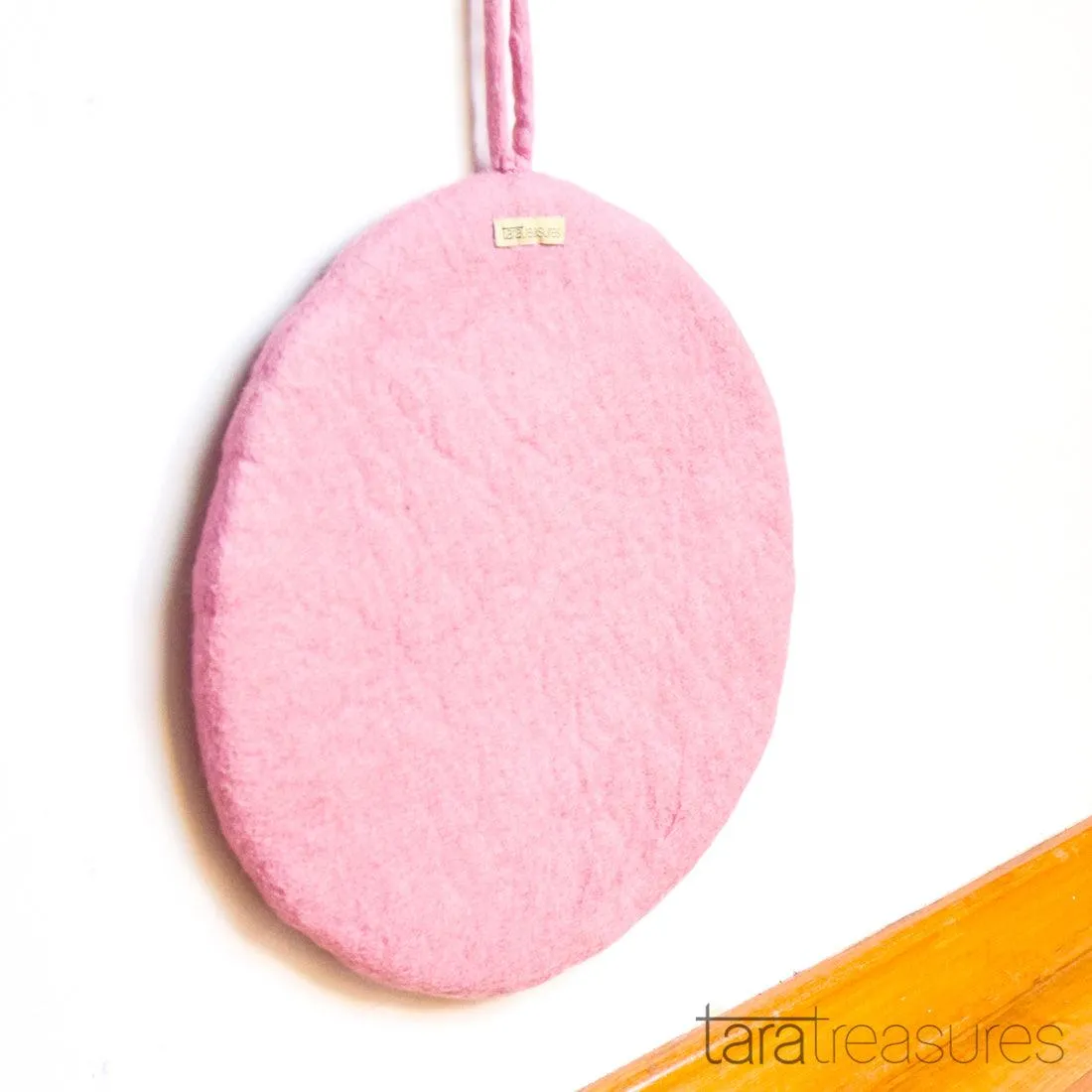 Felt and Jute Cat Scratcher - Charm Pink