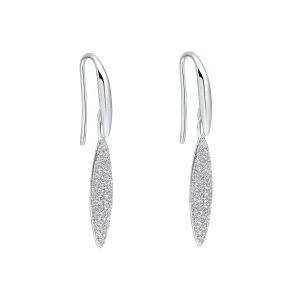 Fiorelli Sterling Silver White Cubic Zirconia Earrings E6451C