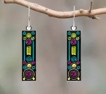 Firefly Jewelry Architectural Collection Earrings-E308CG