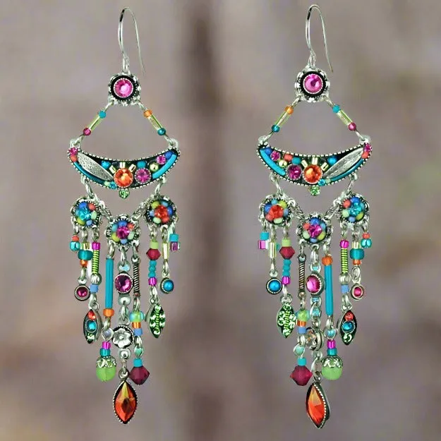 Firefly Jewelry Botanical Cascade Chandelier Earrings-E289MC