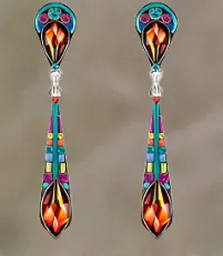 Firefly Jewelry Contessa Med-Enlongated Drop Post Earrings-E346PMC