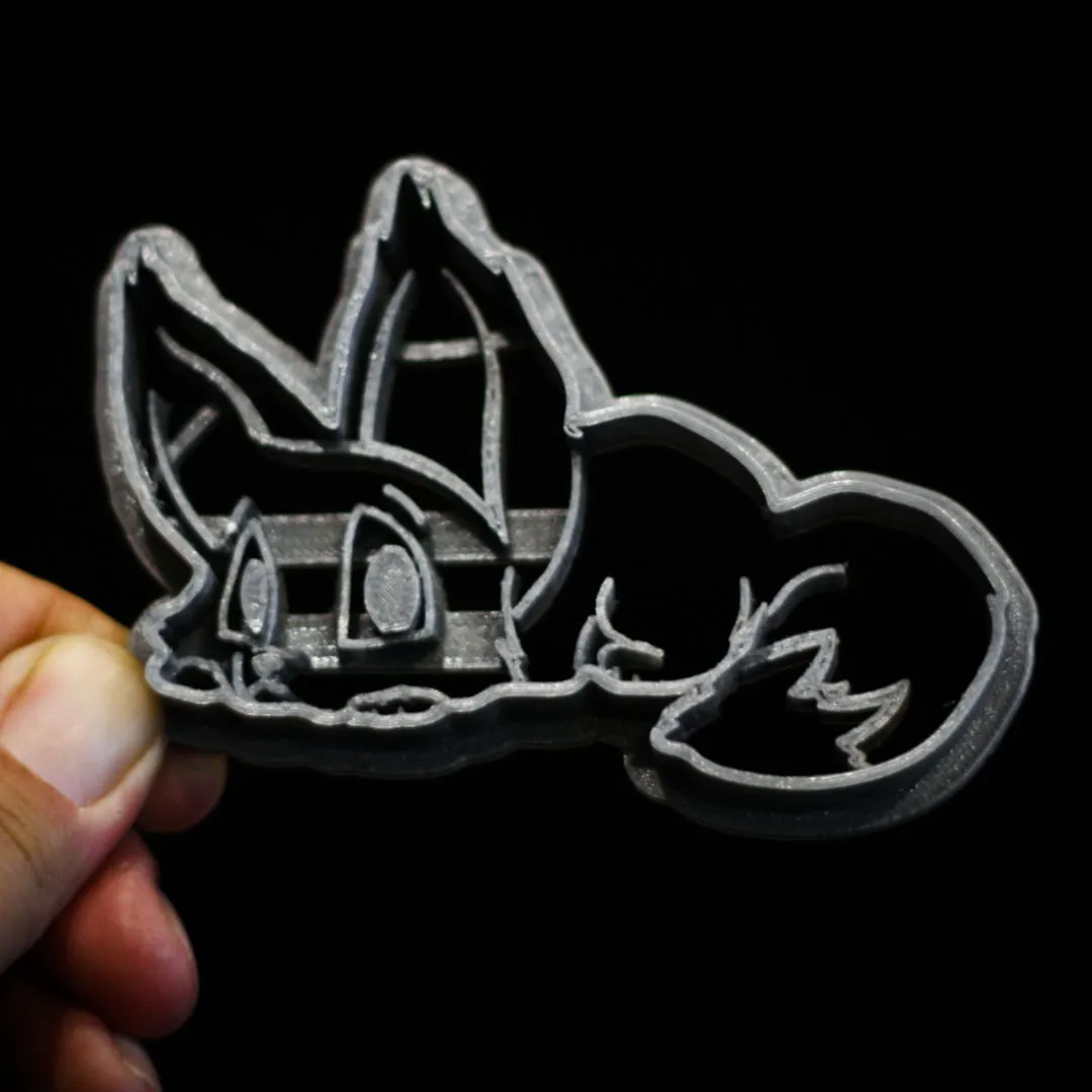 Kawaii Fox Cookie Cutter for Baking, Fondant & Party Treats