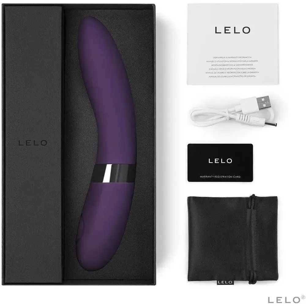 Lelo Elise 2 Silicone Purple Rechargeable G-spot Vibrator