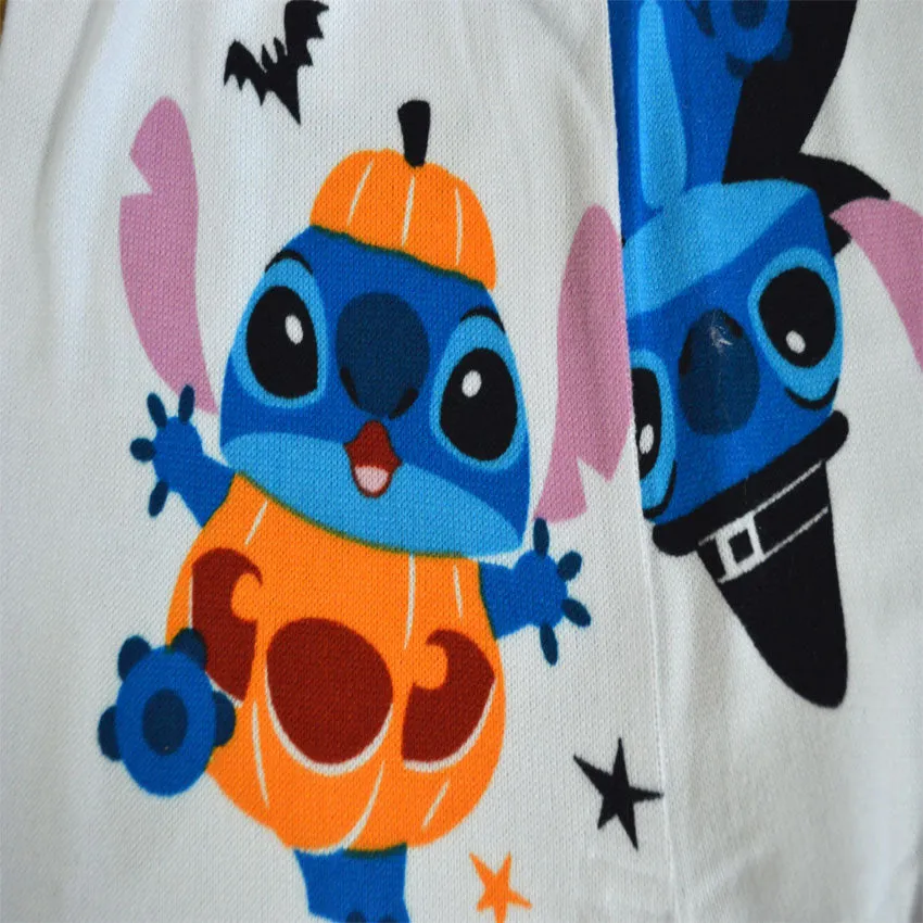 Lilo and Stitch Pumpkin Witch Ultra Soft Halloween Girls Pajama