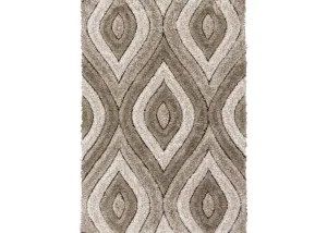 Luxus Teardrop Beige Rug Range by Floor Trends