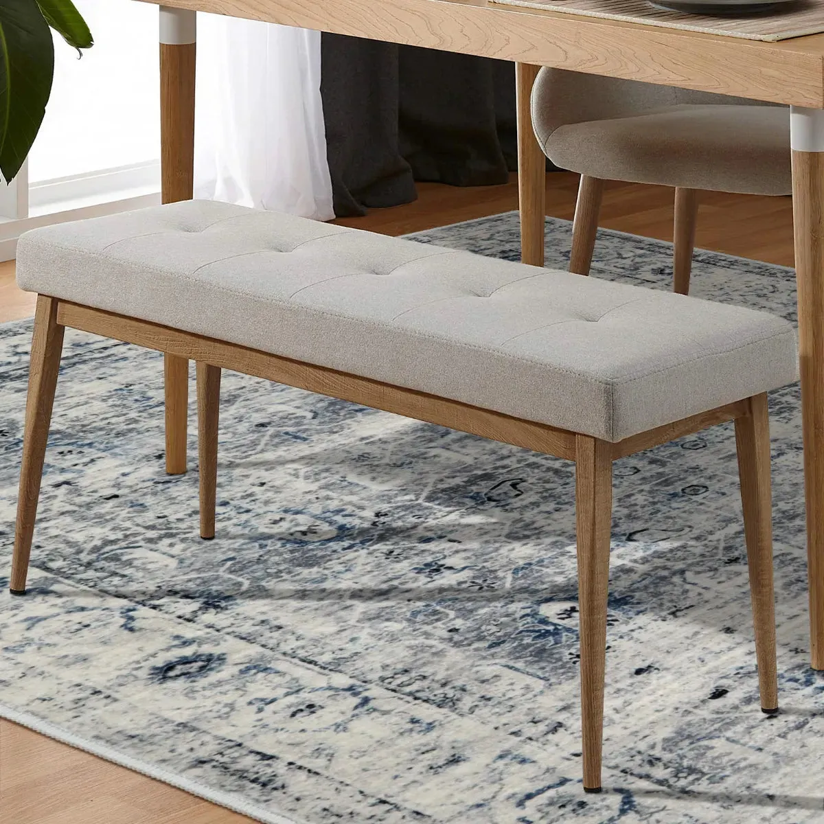 Margot Vintage Distressed Grey/Blue Area Rug