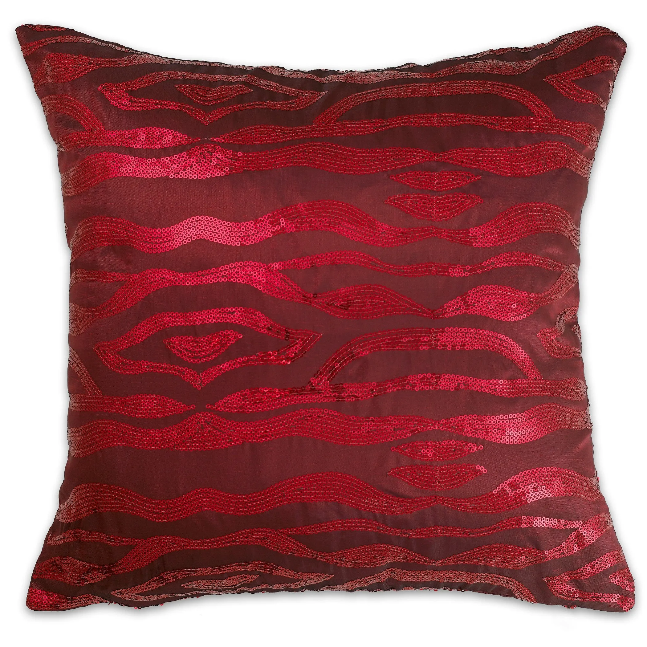 Marvelous Embroidered Sequins Decorative Throw Pillow Covers