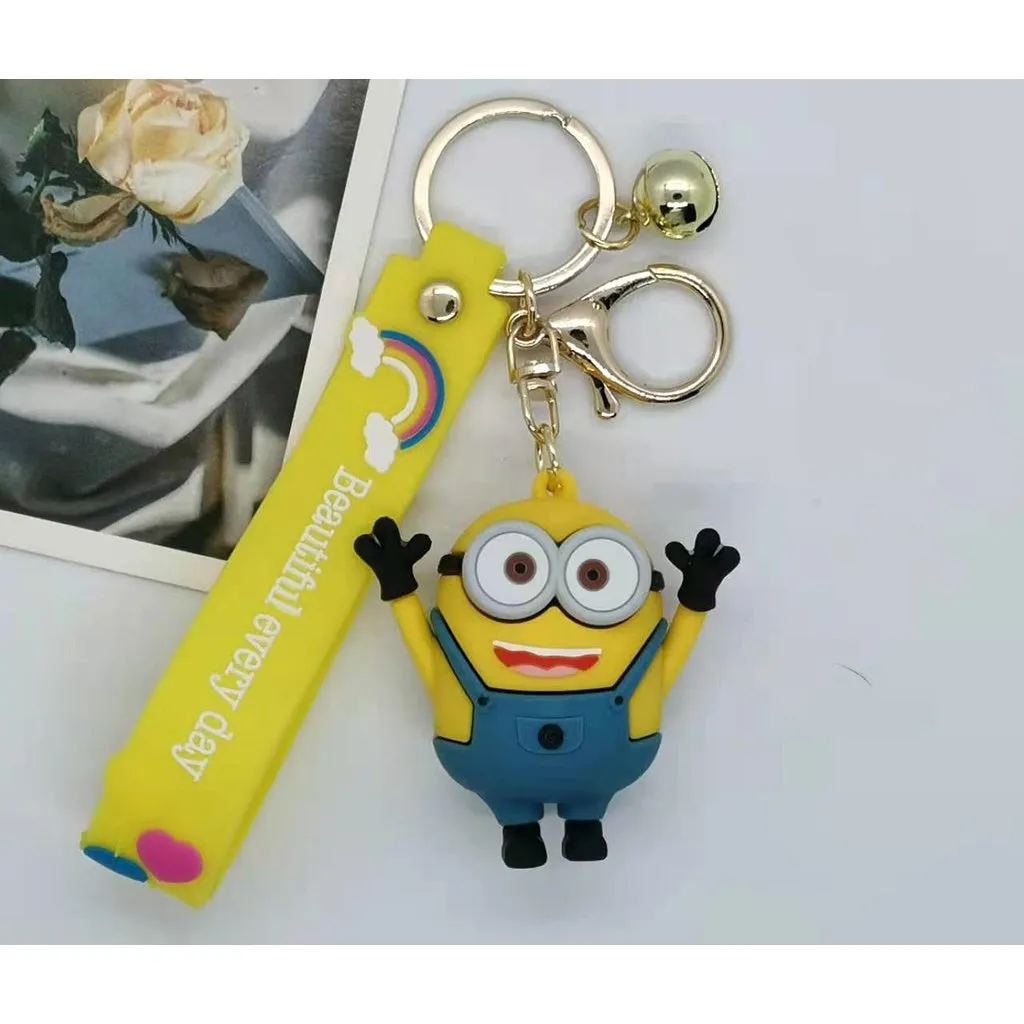 Minion BOB | Silicone Lanyard Keychain |