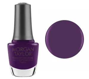 Morgan Taylor Lacquer Nail Polish - Just Me & My Piano - Purple Creme - 15ML