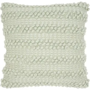 New - 20"x20" Oversize Woven Striped Life Styles Square Throw Pillow Pastel Green - Mina Victory