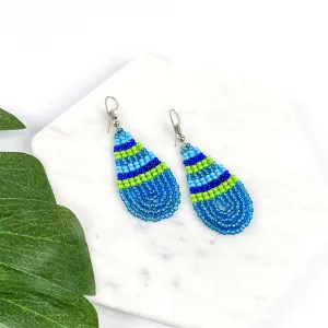 Once Upon a Lime Beaded Earrings