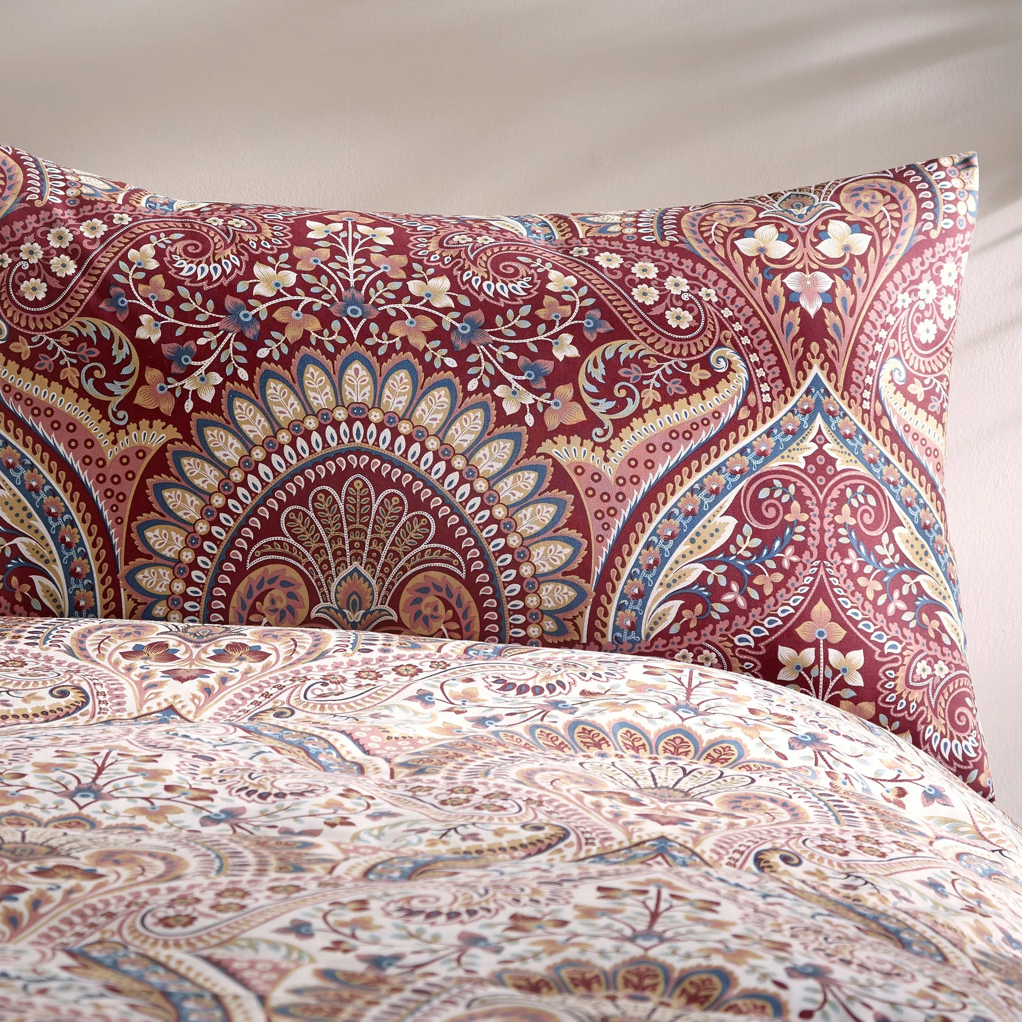 Palais Duvet Cover Set by Dreams & Drapes in Multicolour