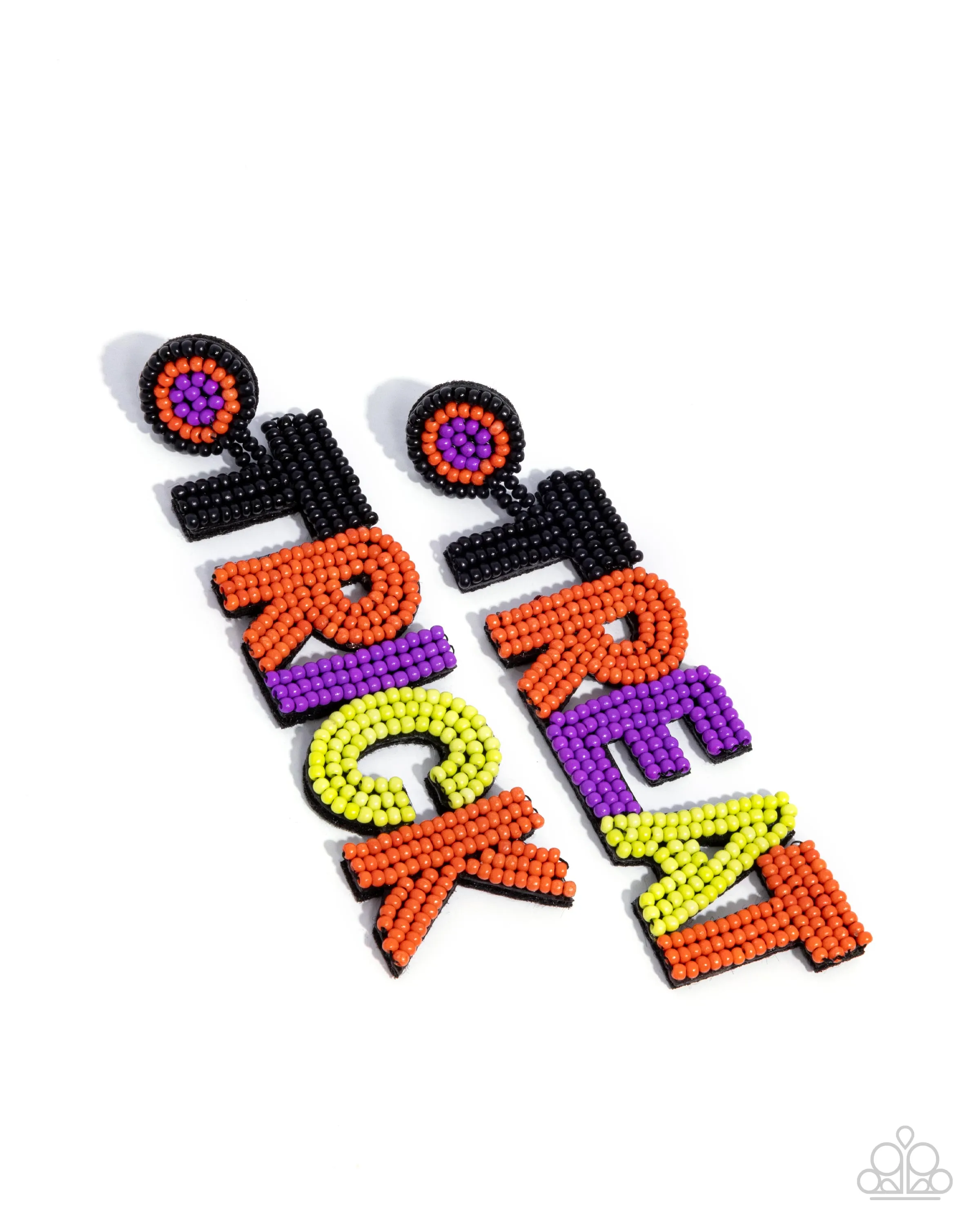 Paparazzi Halloween Hallmark Earrings Multi