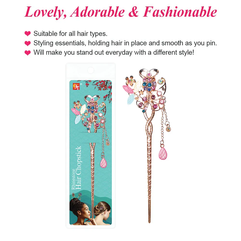 Rhinestone Hair Chopsticks (15 Styles)