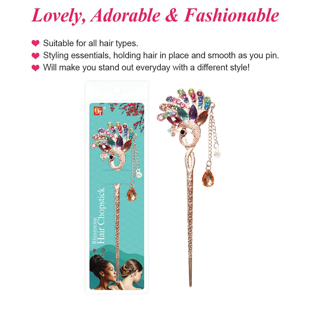 Rhinestone Hair Chopsticks (15 Styles)