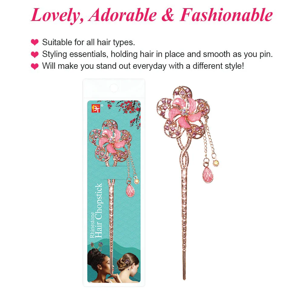 Rhinestone Hair Chopsticks (15 Styles)