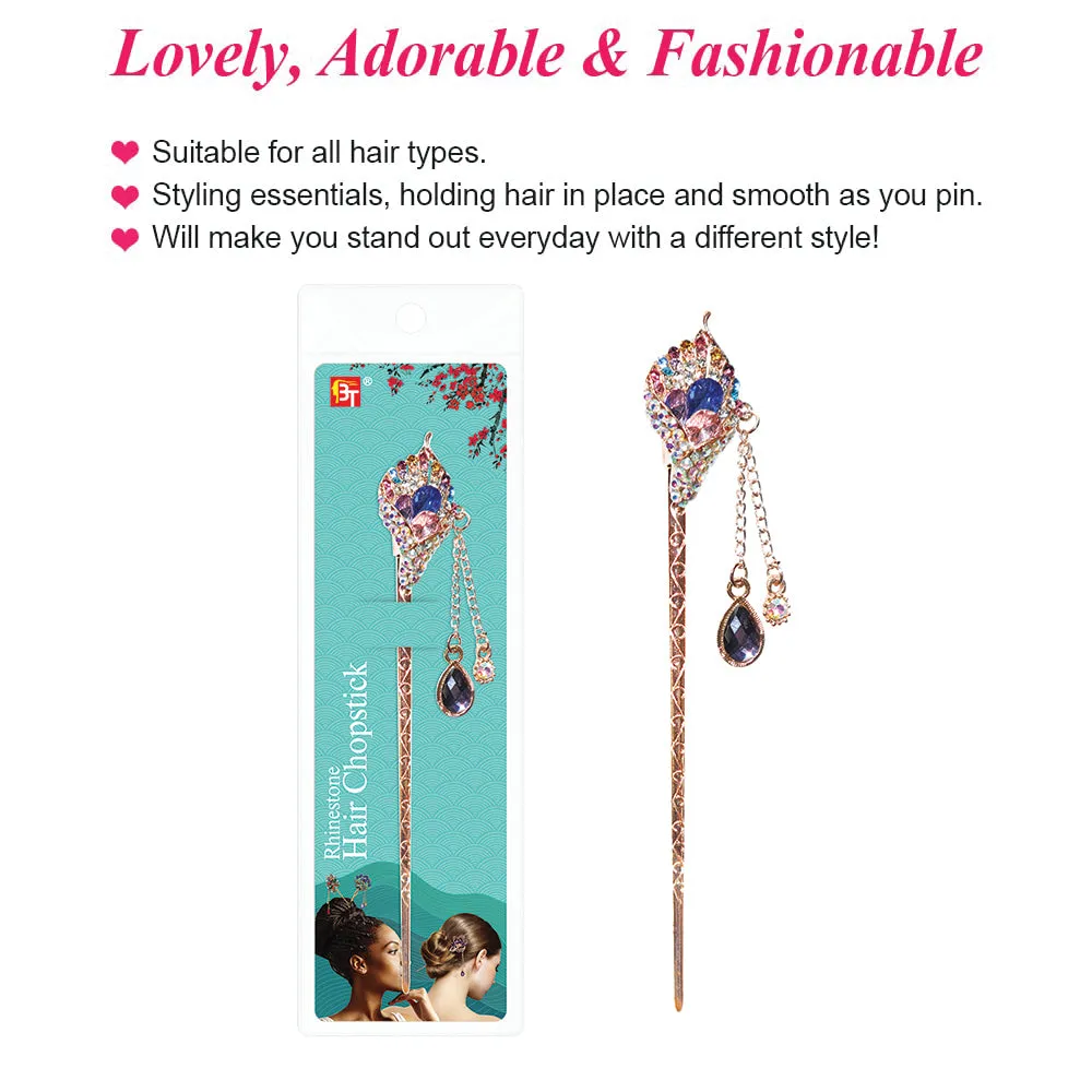 Rhinestone Hair Chopsticks (15 Styles)