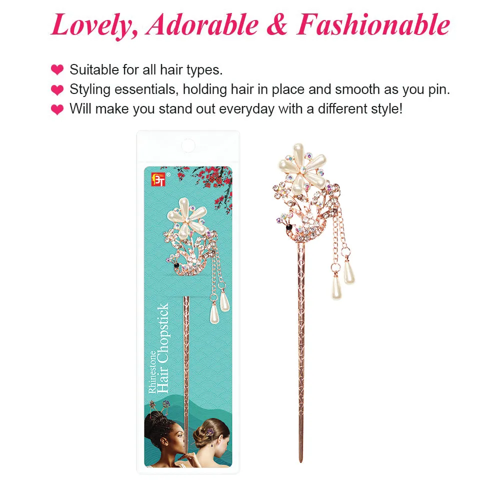 Rhinestone Hair Chopsticks (15 Styles)