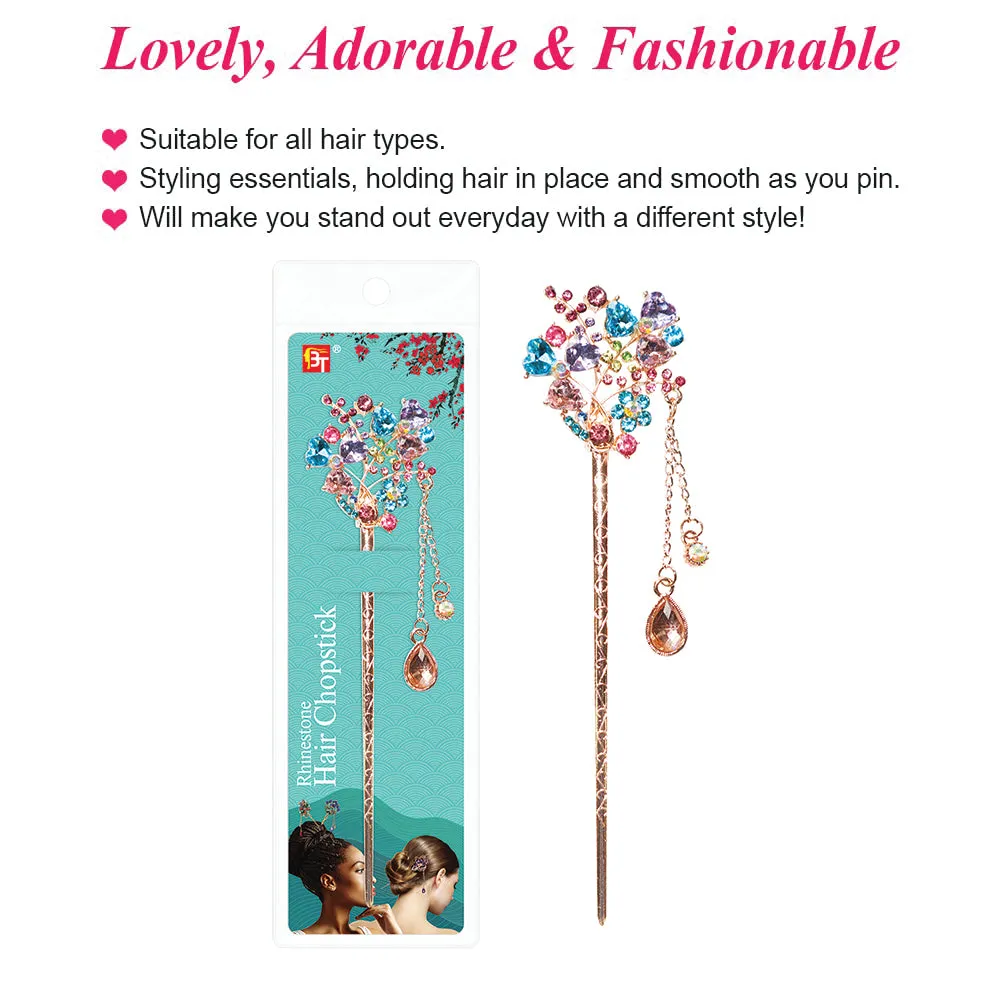 Rhinestone Hair Chopsticks (15 Styles)