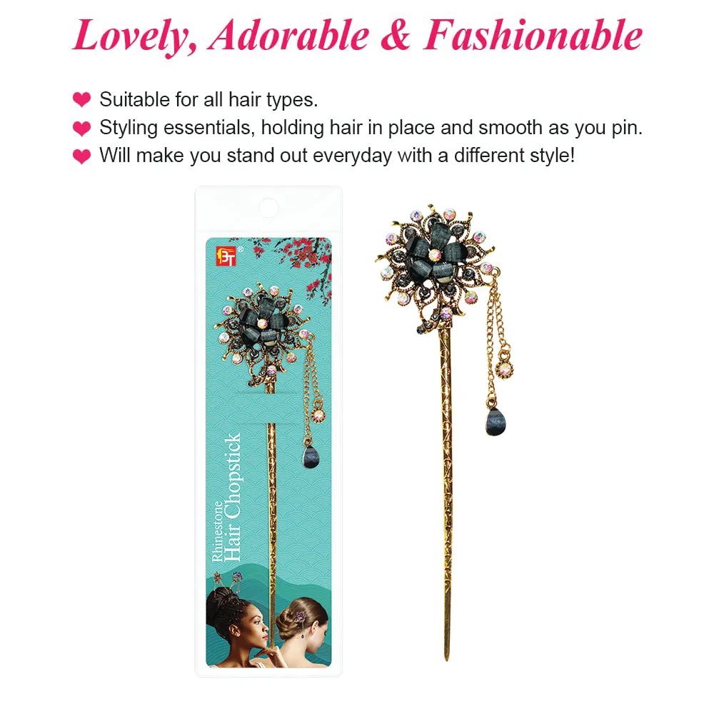 Rhinestone Hair Chopsticks (15 Styles)