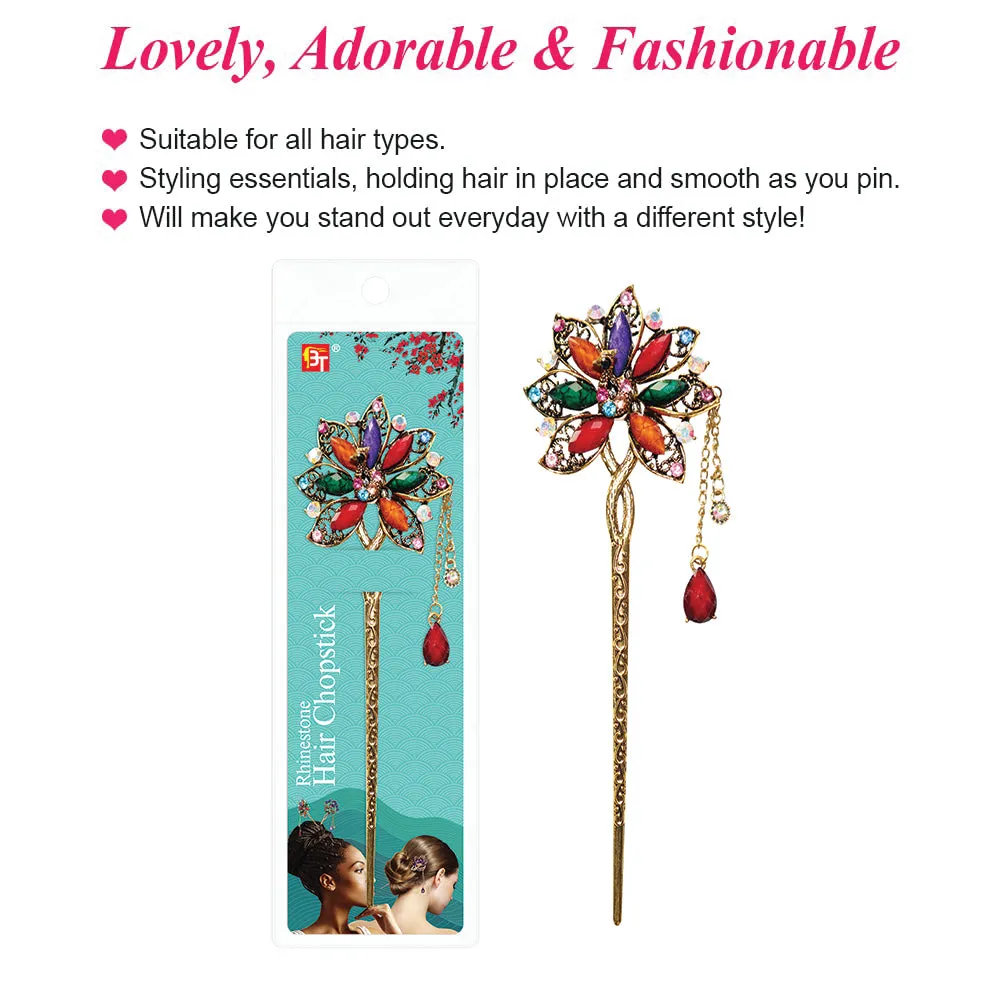 Rhinestone Hair Chopsticks (15 Styles)