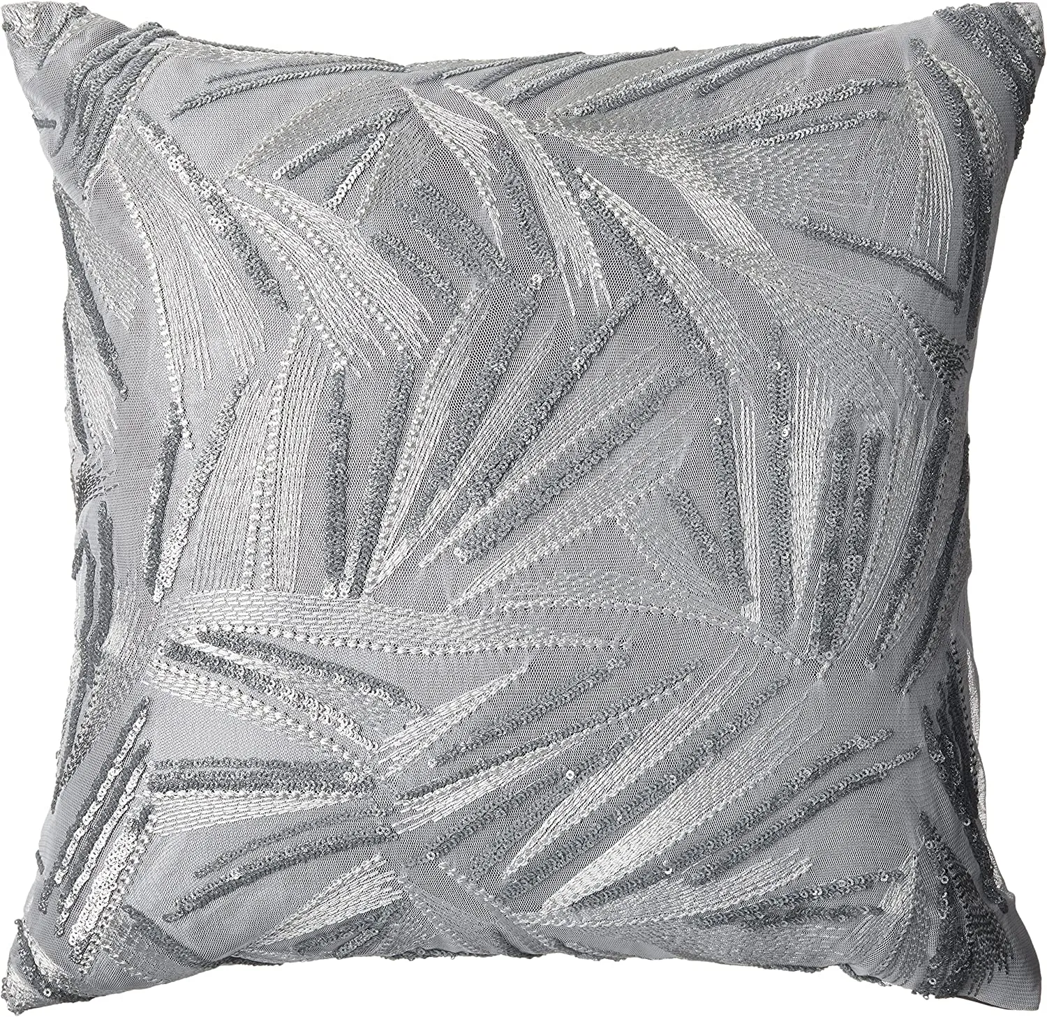 Rosetta Wheat Spikelets Pattern Decorative Accent Throw Pillow