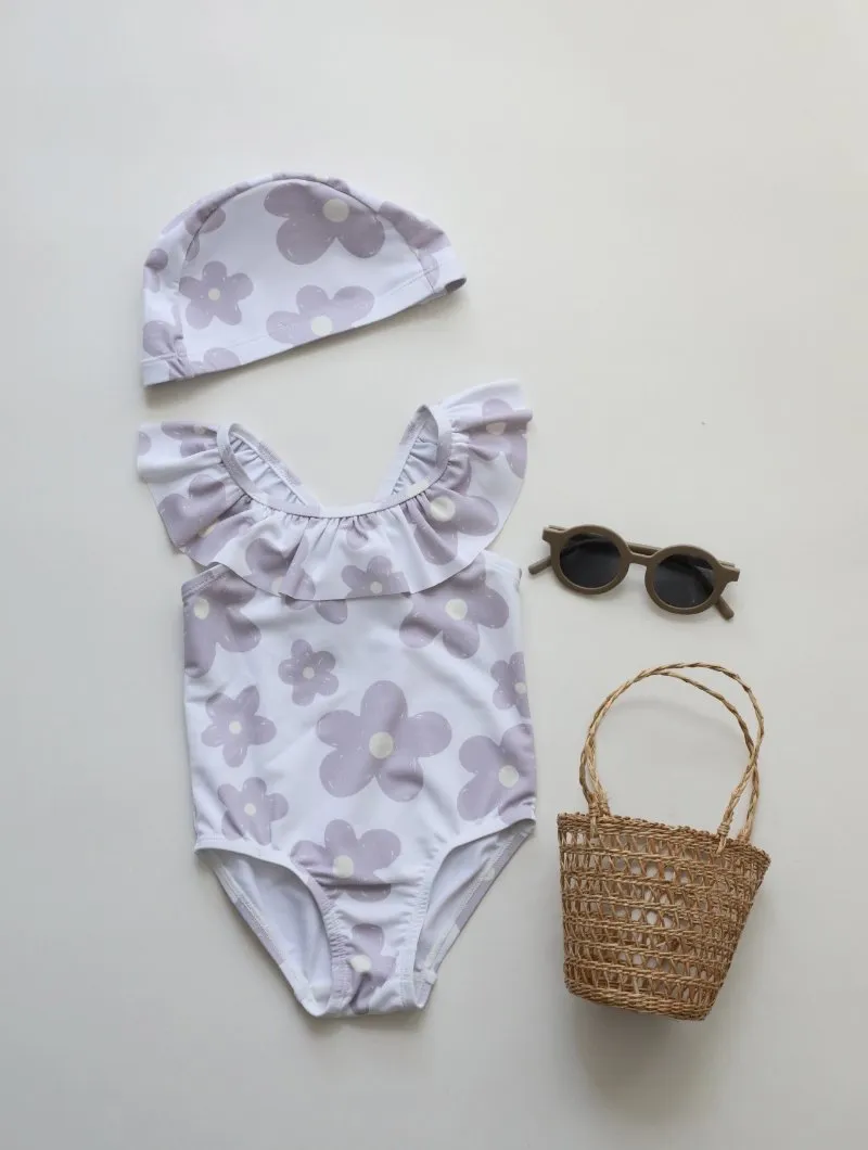 Toddler/Kid Girl Mix Patterns One-Piece Swimsuit (6 Designs)