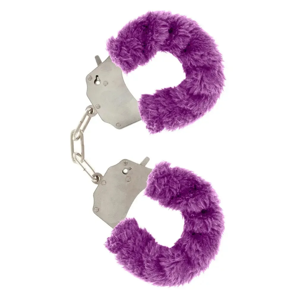 Toyjoy Metal Purple Bondage Handcuffs with 2 Keys