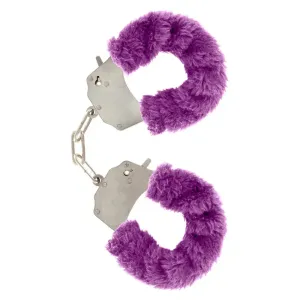 Toyjoy Metal Purple Bondage Handcuffs with 2 Keys