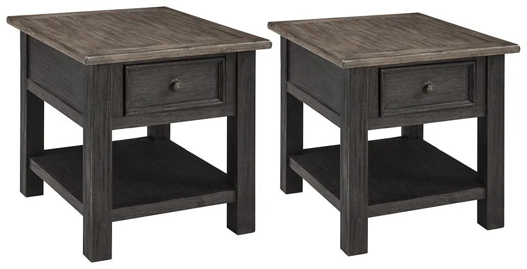 Tyler Creek 2-Piece End Table Set